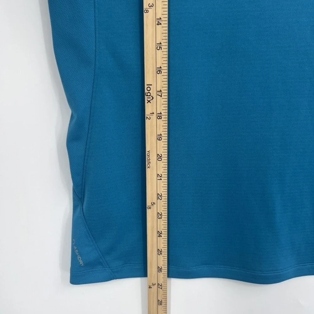 The North Face Men's Blue FlashDry Short‎ Sleeve Athletic Shirt Size Medium